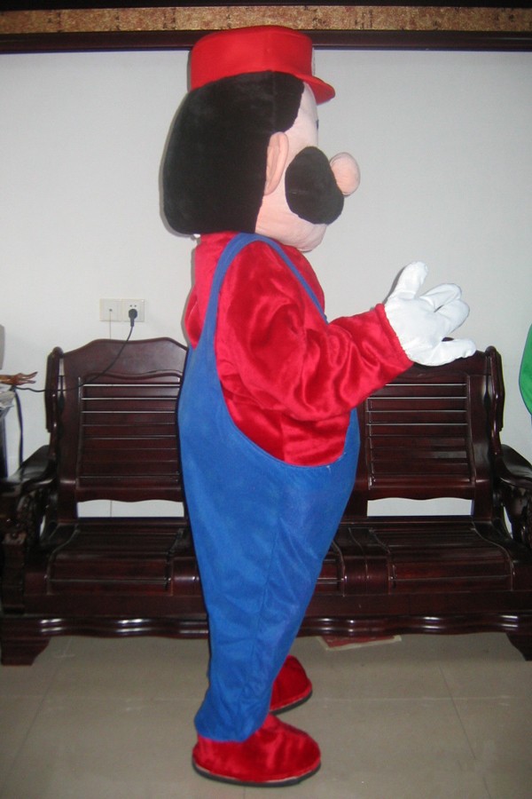 Mascot Costumes Happy Super Mario Mascot Costume - Click Image to Close